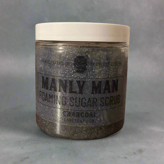 Manly Man Foaming Sugar Scrub